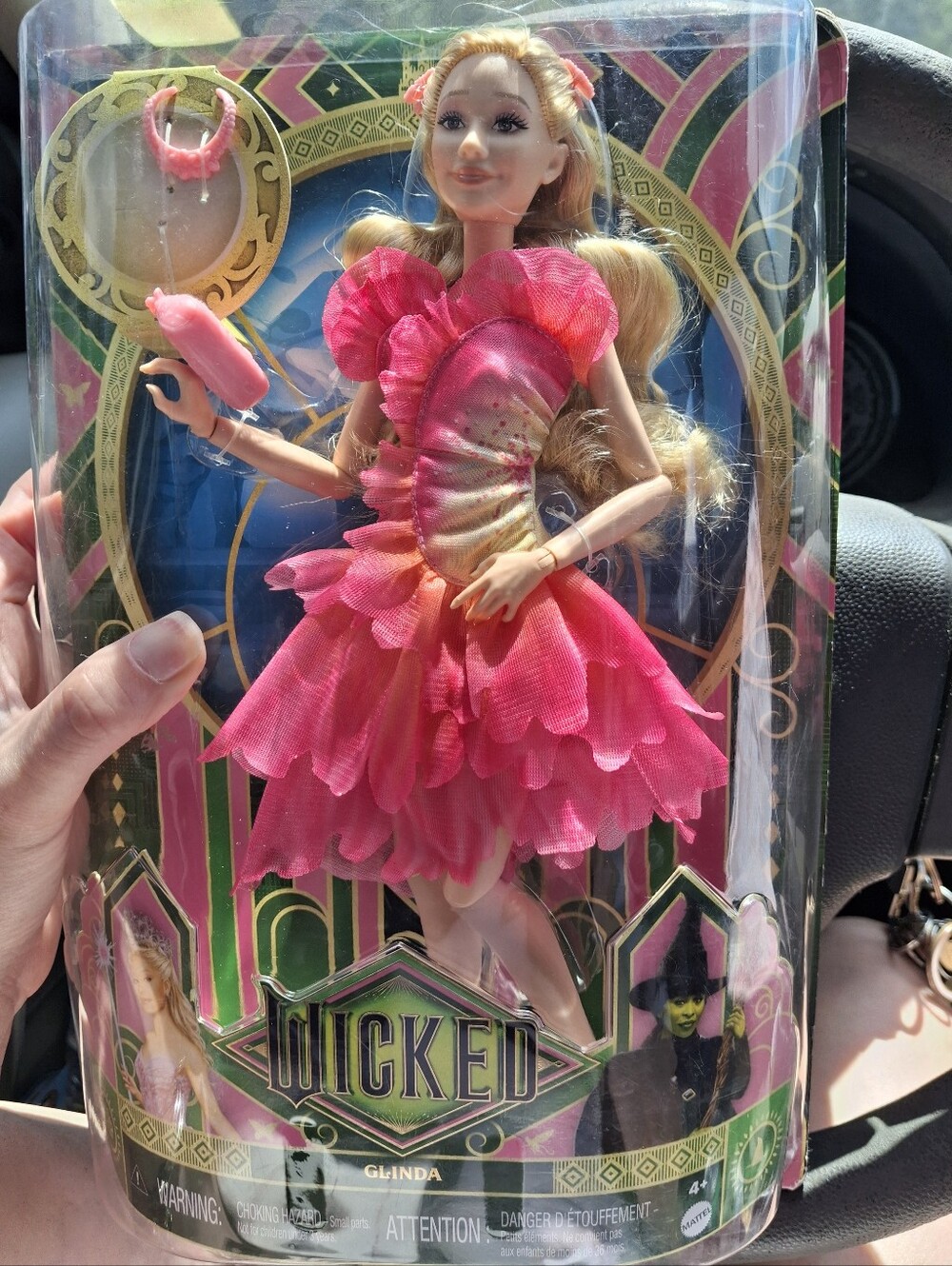 Universal Pictures Wicked Glinda Fashion Doll with Removable Fashions New